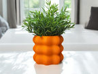 Calm Zen Flower Holder, Minimalist Shelf Accent, Calma