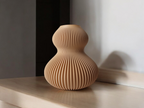 Airy Airy Decorative Vase, Japandi Living Room Art, Leve