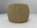 Bamboo Natural Decorative Vase, Contemporary Living Room Art, Bambu