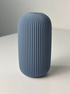 Curved Graceful Art Vase, Minimalist Room Accent, Curva