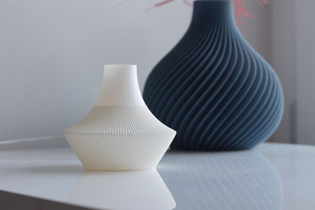 Linear Minimalist Decorative Vase, Boho Chic Living Room Art, Linea