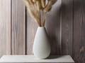 Neutral Minimalist Accent Vase, Contemporary Table Decor, Neutra
