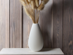 Neutral Minimalist Accent Vase, Contemporary Table Decor, Neutra