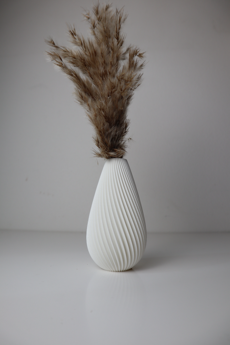 Neutral Minimalist Accent Vase, Contemporary Table Decor, Neutra