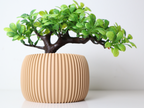 Classic Sculptural Flower Vase, Modern Home Decor, Base