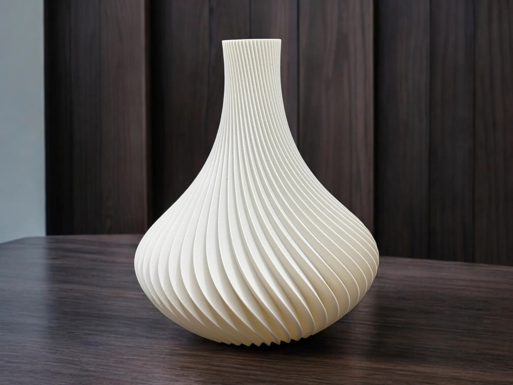 Asian-Inspired Elegant Flower Holder, Boho Chic Shelf Accent, Ming