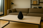 Modern Flowing Decorative Vase, Minimalist Living Room Art, Sinuo