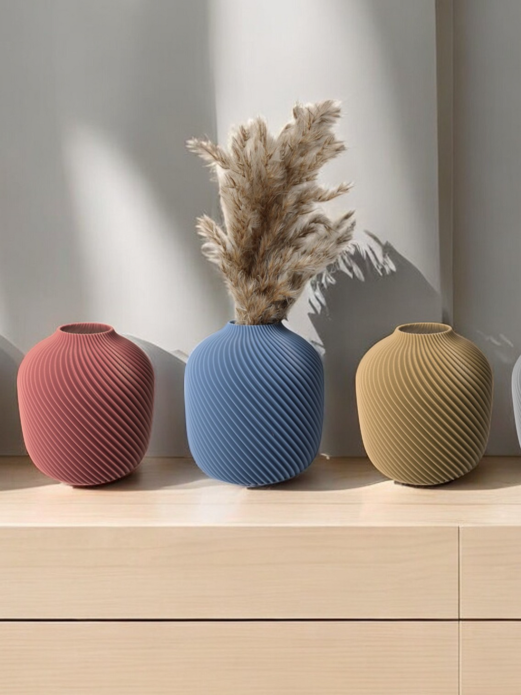 Compact Precise Flower Vase, Minimalist Home Decor, Micro