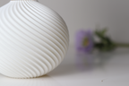 Sculptural Artistic Accent Vase, Modern Table Decor, Sculpt