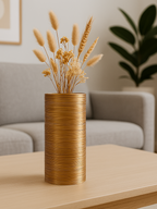 Sculptural Bold Flower Holder, Japandi Shelf Accent, Leo I