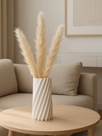 Vibrant Lively Art Vase, Scandinavian Room Accent, Viva