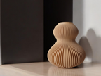 Airy Airy Decorative Vase, Japandi Living Room Art, Leve