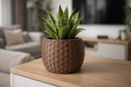 Globe Round Decorative Vase, Scandinavian Living Room Art, Orbis
