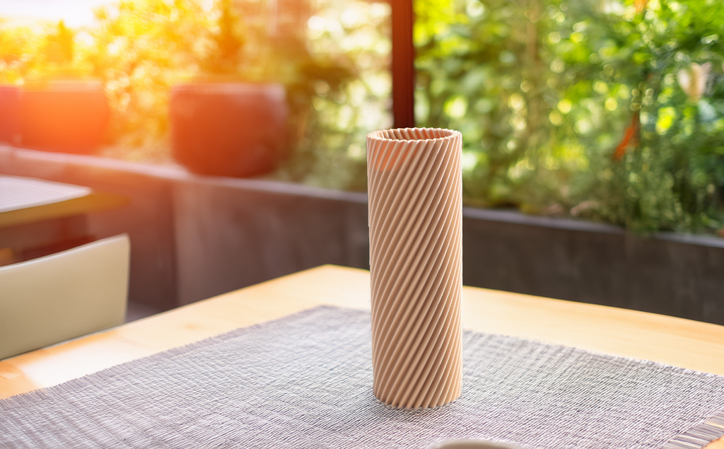 Modern Sleek Accent Vase, Modern Table Decor, Slim