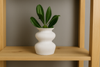 Organic Natural Flower Holder, Modern Shelf Accent, Broto