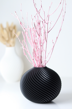 Sculptural Artistic Accent Vase, Modern Table Decor, Sculpt