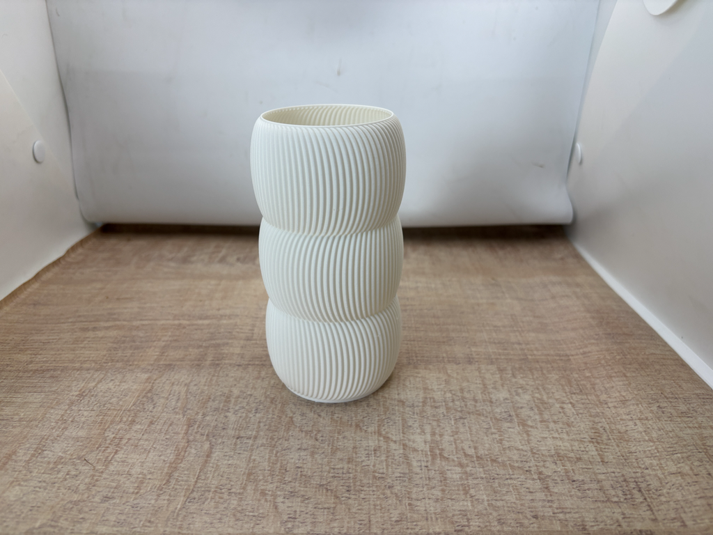 Spiral Dynamic Accent Vase, Contemporary Table Decor, Turbina