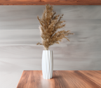 Urban Sleek Flower Vase, Boho Chic Home Decor, Metro