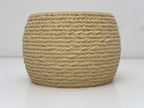 Knotted Sculptural Accent Vase, Japandi Table Decor, Nodo