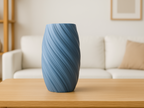 Smooth Elegant Flower Holder, Minimalist Shelf Accent, Suave