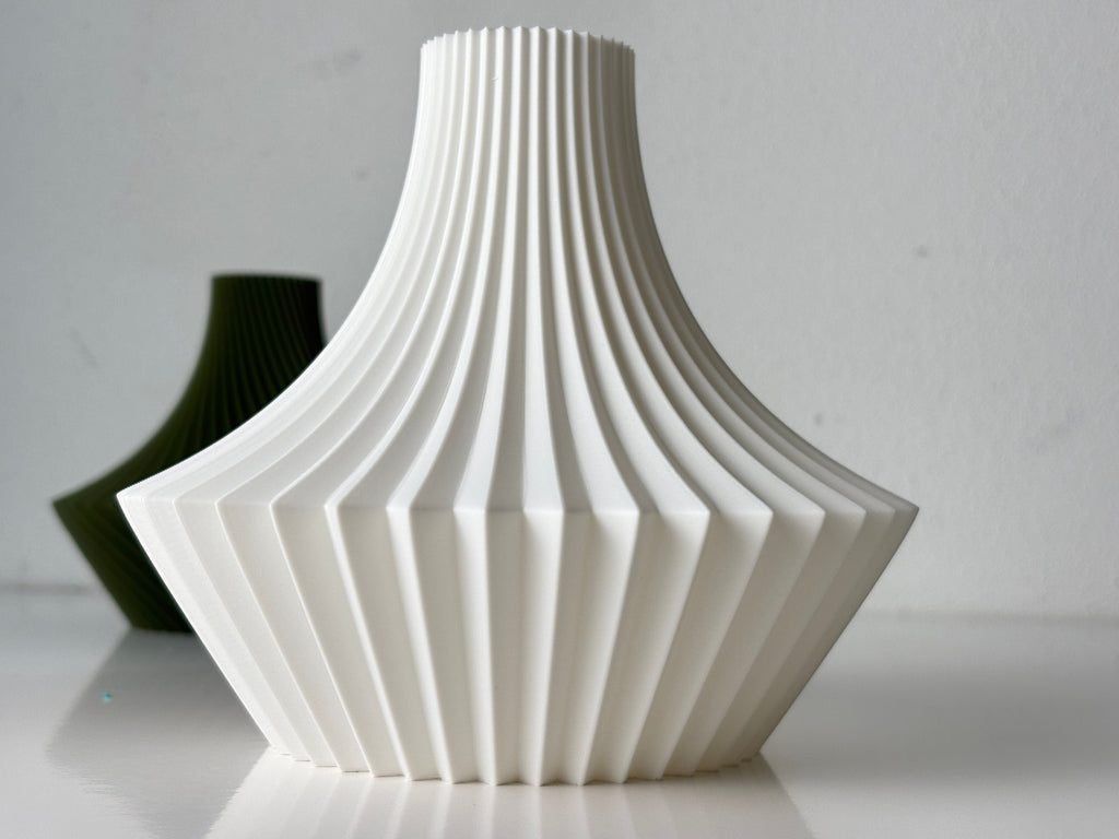 Regal Statement Decorative Vase, Boho Chic Living Room Art, Regis