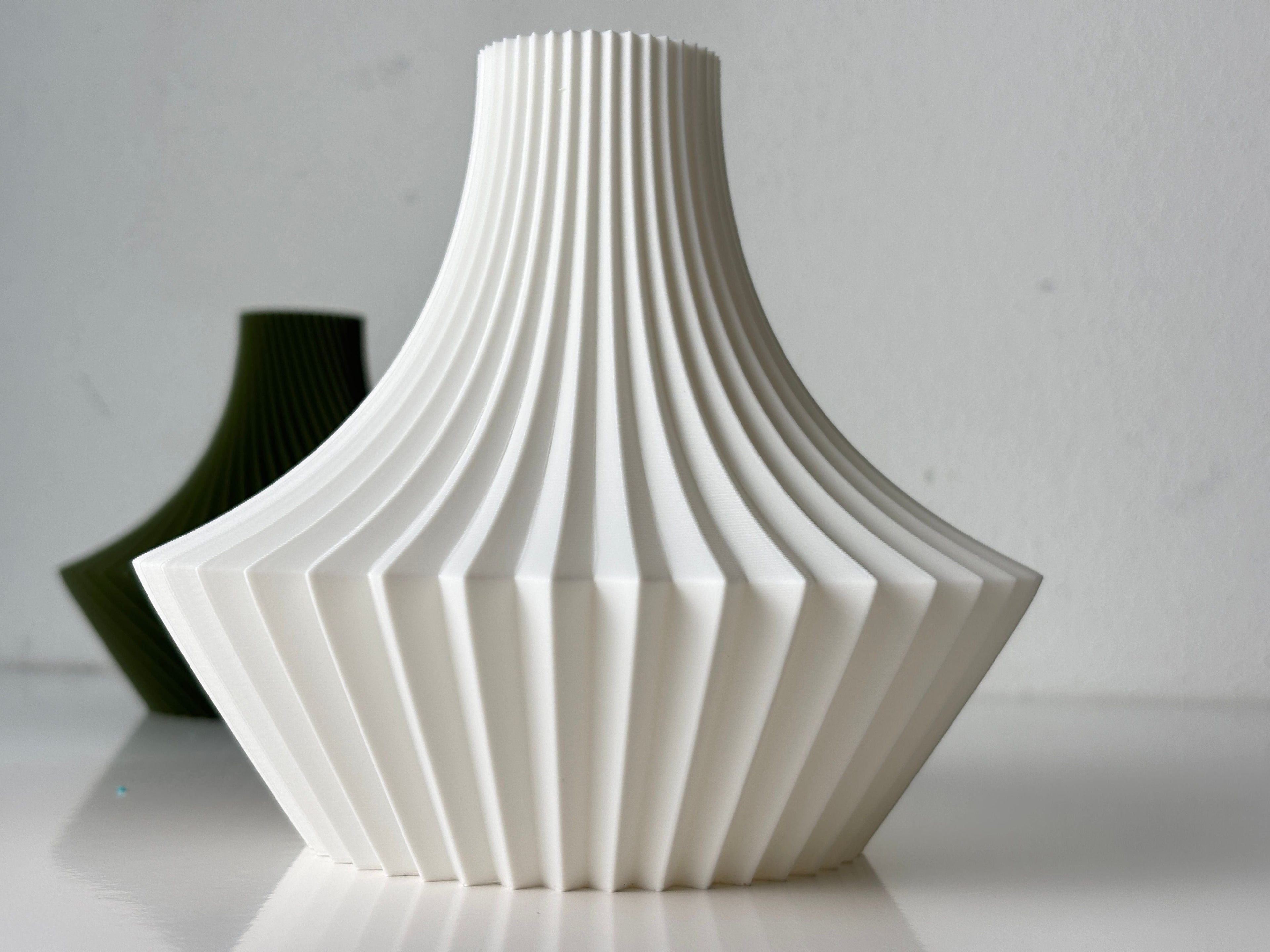 Regal Statement Decorative Vase, Boho Chic Living Room Art, Regis