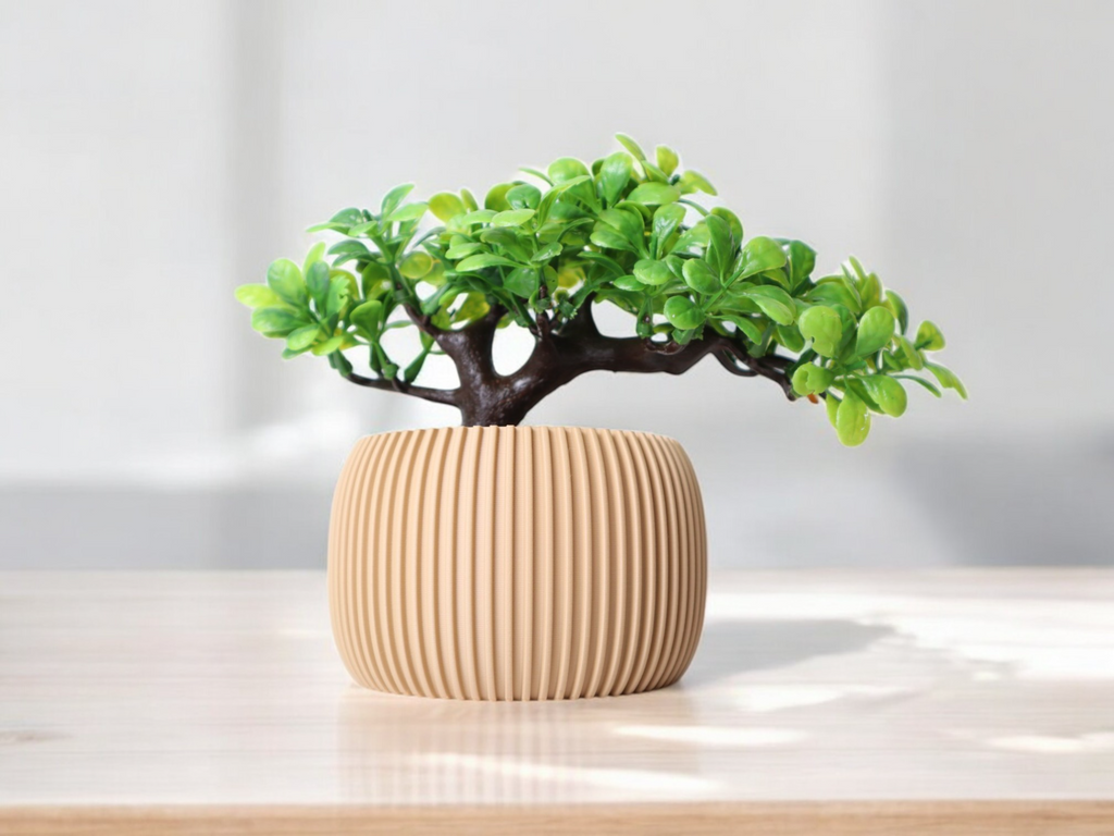 Classic Sculptural Flower Vase, Modern Home Decor, Base