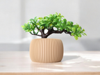 Classic Sculptural Flower Vase, Modern Home Decor, Base