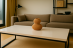 Airy Airy Decorative Vase, Japandi Living Room Art, Leve