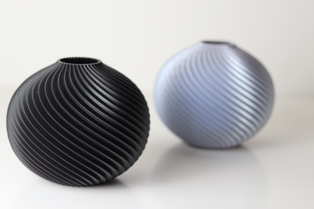 Sculptural Artistic Accent Vase, Modern Table Decor, Sculpt