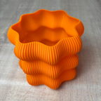 Calm Zen Flower Holder, Minimalist Shelf Accent, Calma