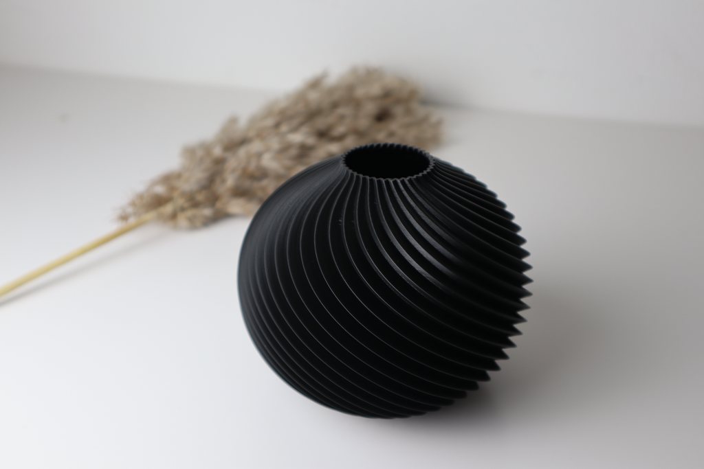 Sculptural Artistic Accent Vase, Modern Table Decor, Sculpt