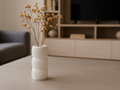 Spiral Dynamic Accent Vase, Contemporary Table Decor, Turbina